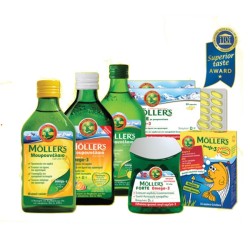Μουρουνέλαιο με γεύση Tutti Frutti 250ml Moller`s